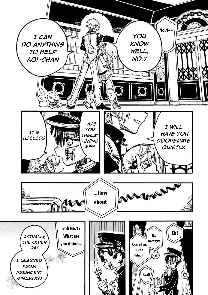 Jibaku Shounen Hanako-kun Chapter 62 page 27 - Chapter 62: Elevator