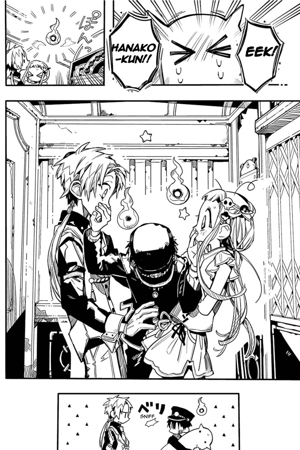 Jibaku Shounen Hanako-kun Chapter 62 page 30 - Chapter 62: Elevator