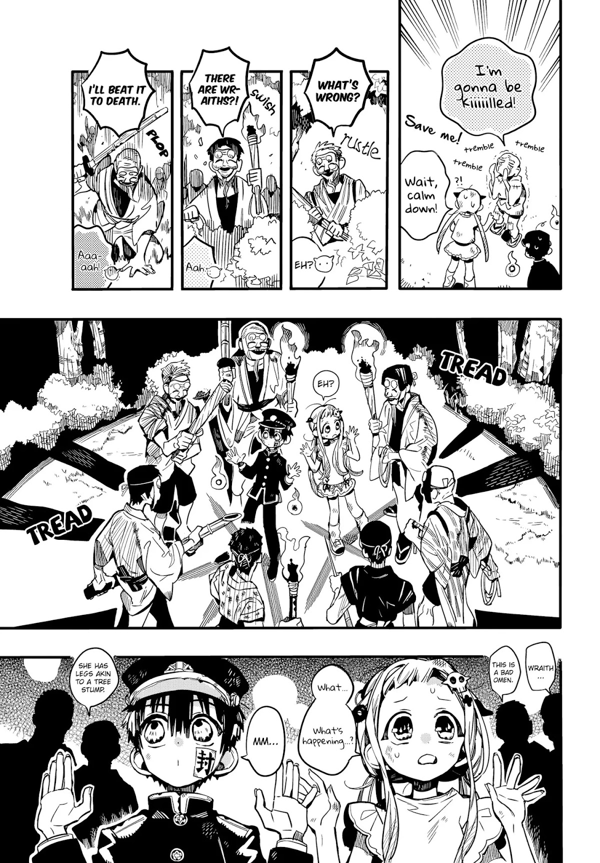 Jibaku Shounen Hanako-kun Chapter 66 page 13 - Chapter 66: Sumire