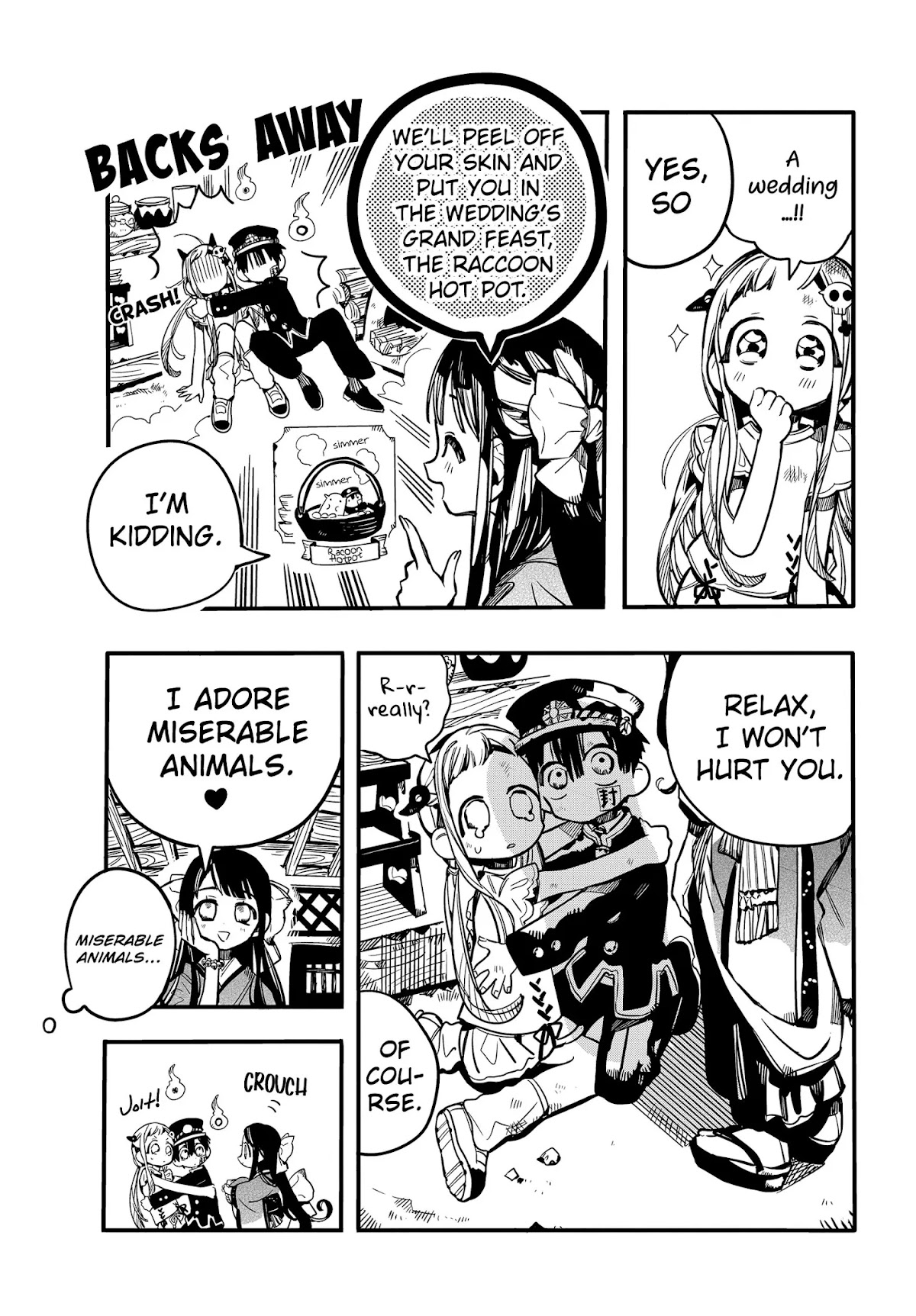 Jibaku Shounen Hanako-kun Chapter 66 page 21 - Chapter 66: Sumire