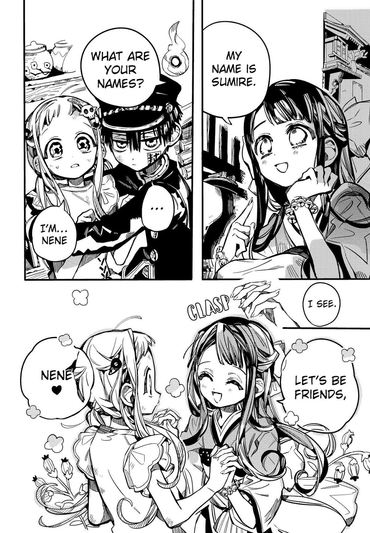 Jibaku Shounen Hanako-kun Chapter 66 page 22 - Chapter 66: Sumire