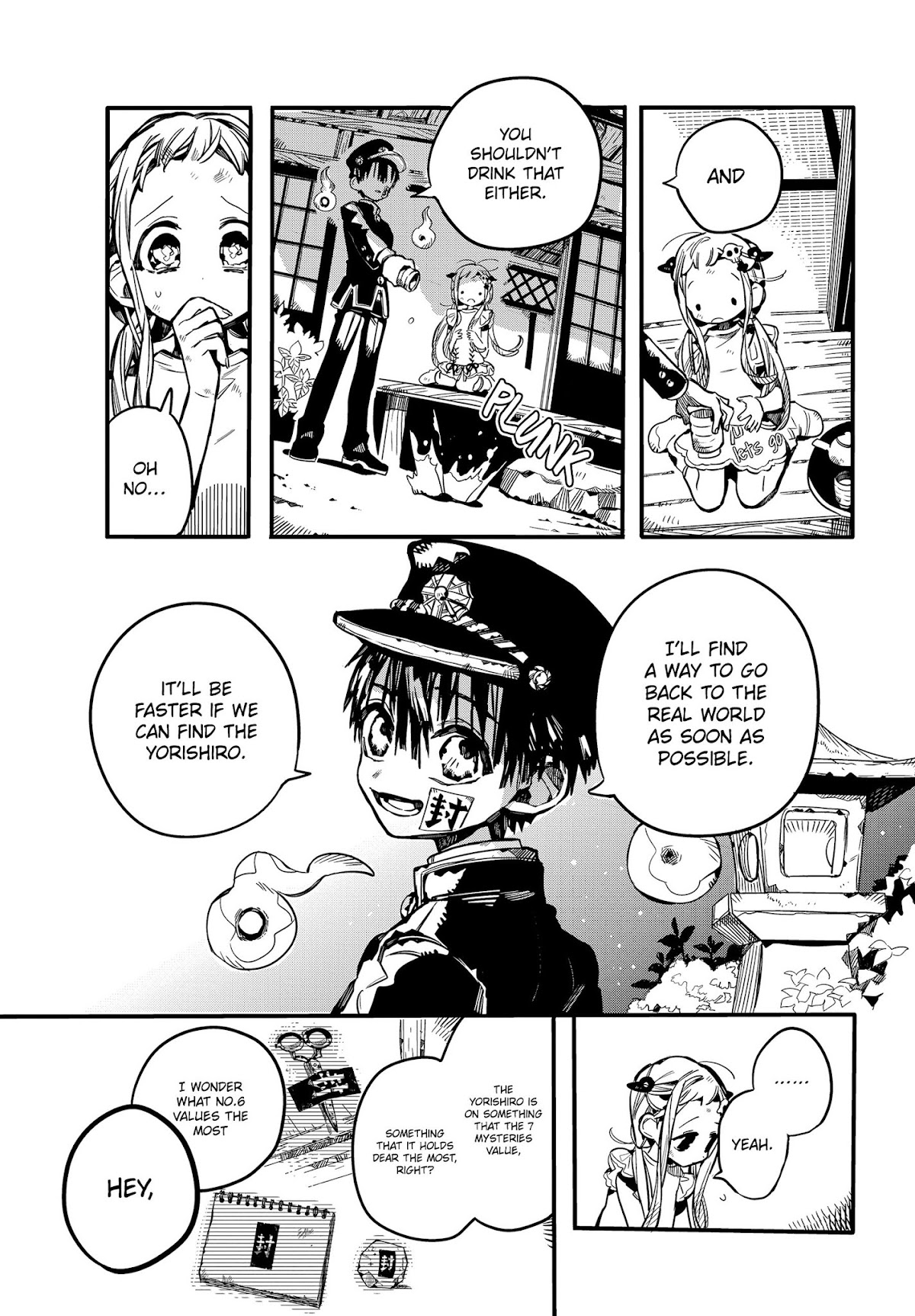 Jibaku Shounen Hanako-kun Chapter 66 page 27 - Chapter 66: Sumire