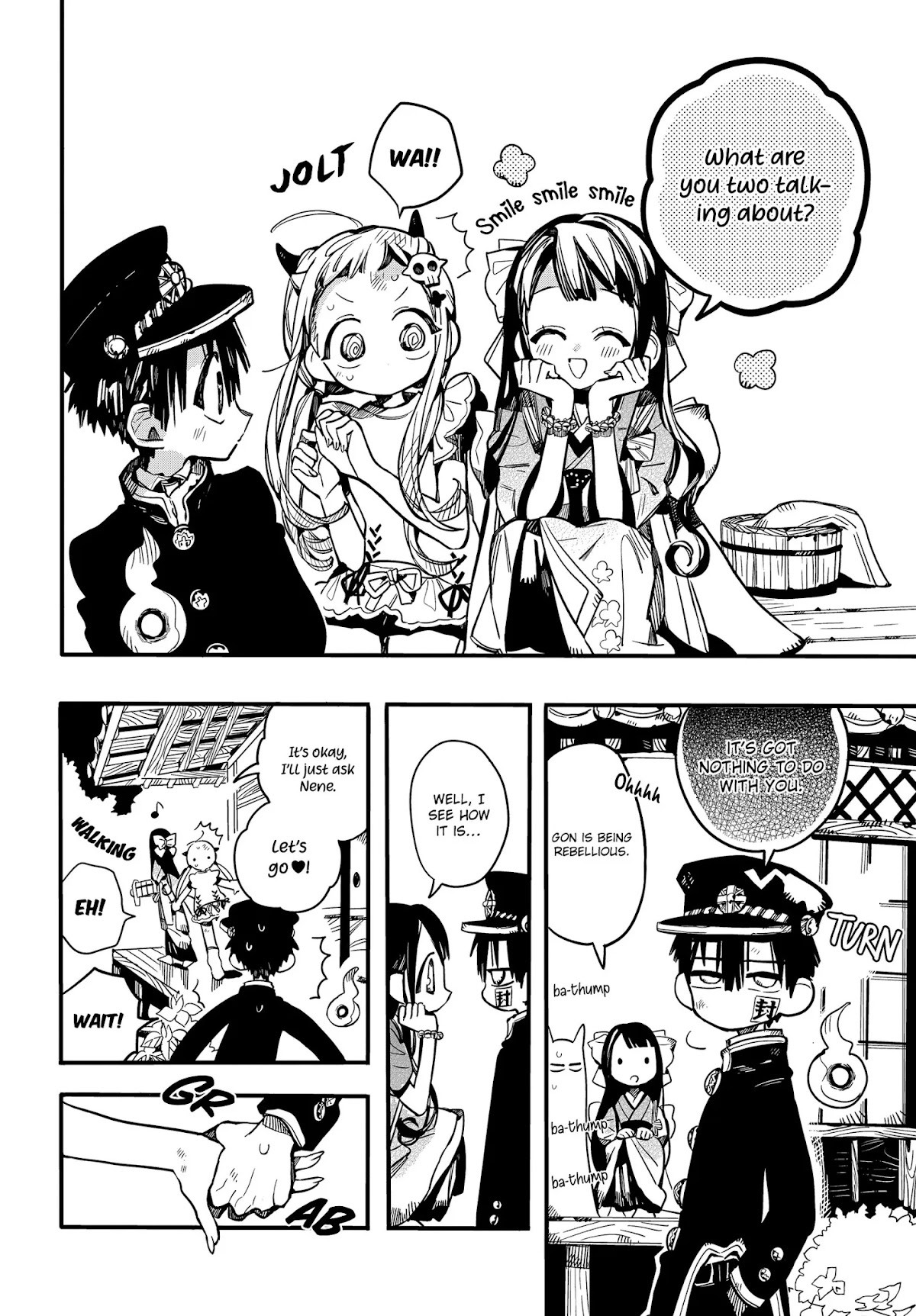 Jibaku Shounen Hanako-kun Chapter 66 page 28 - Chapter 66: Sumire