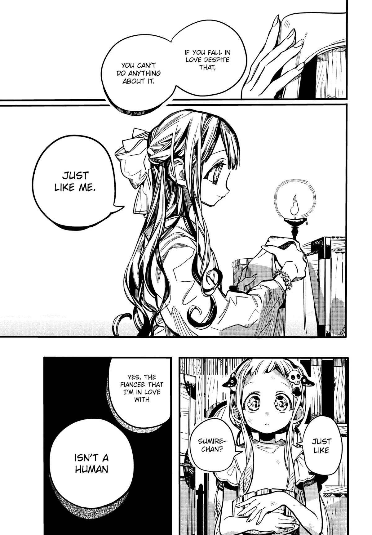Jibaku Shounen Hanako-kun Chapter 66 page 33 - Chapter 66: Sumire