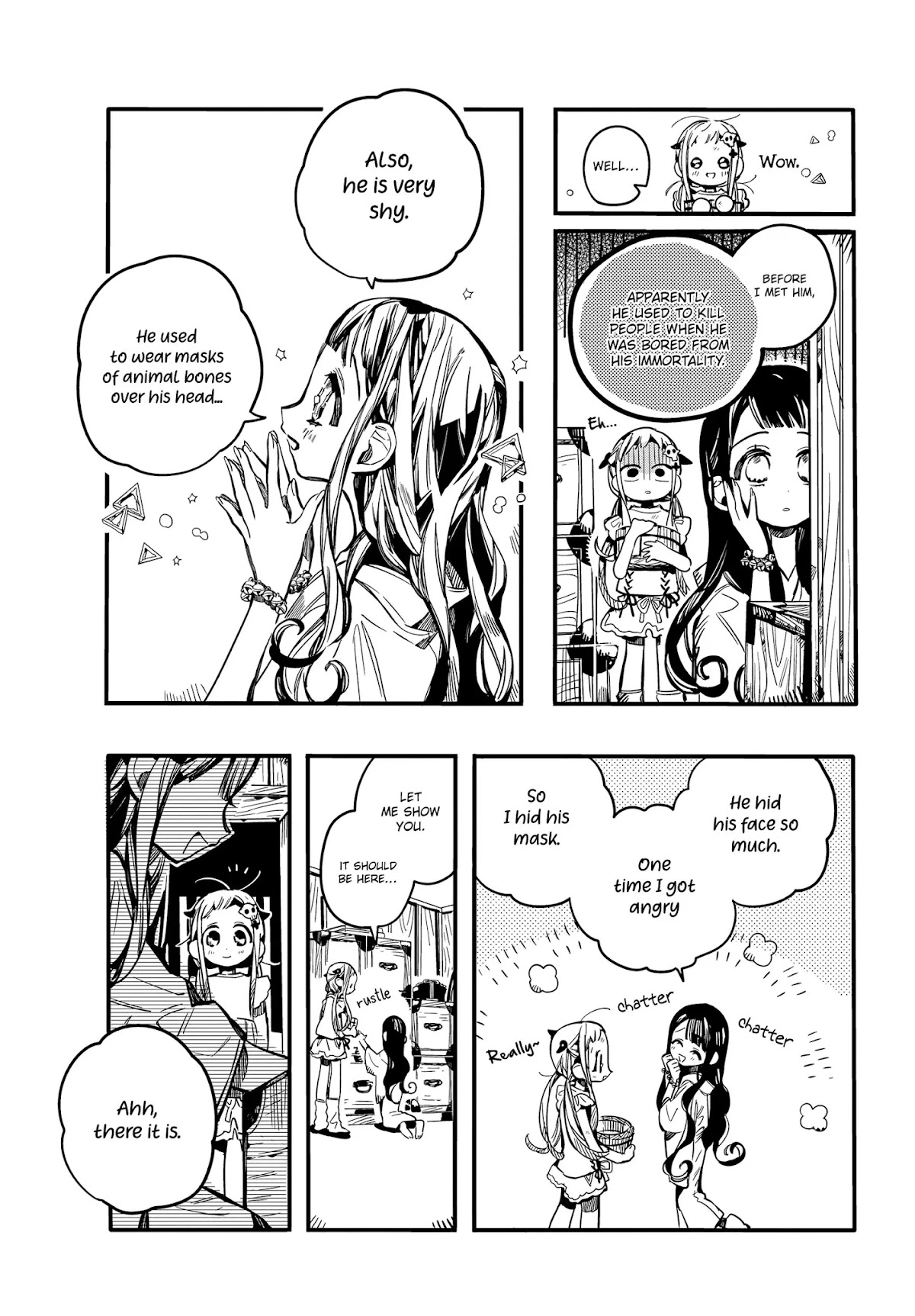Jibaku Shounen Hanako-kun Chapter 66 page 35 - Chapter 66: Sumire