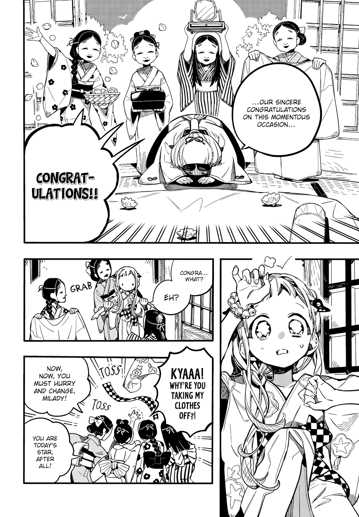Jibaku Shounen Hanako-kun Chapter 67 page 16 - Chapter 67: Sumire (Part 2)