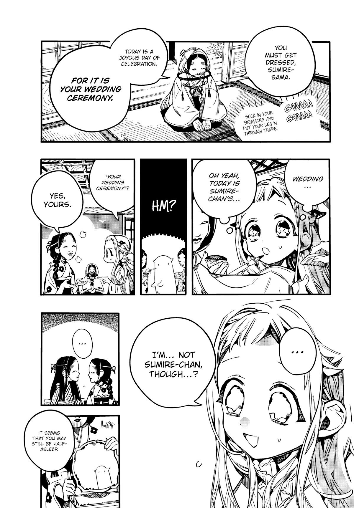 Jibaku Shounen Hanako-kun Chapter 67 page 17 - Chapter 67: Sumire (Part 2)