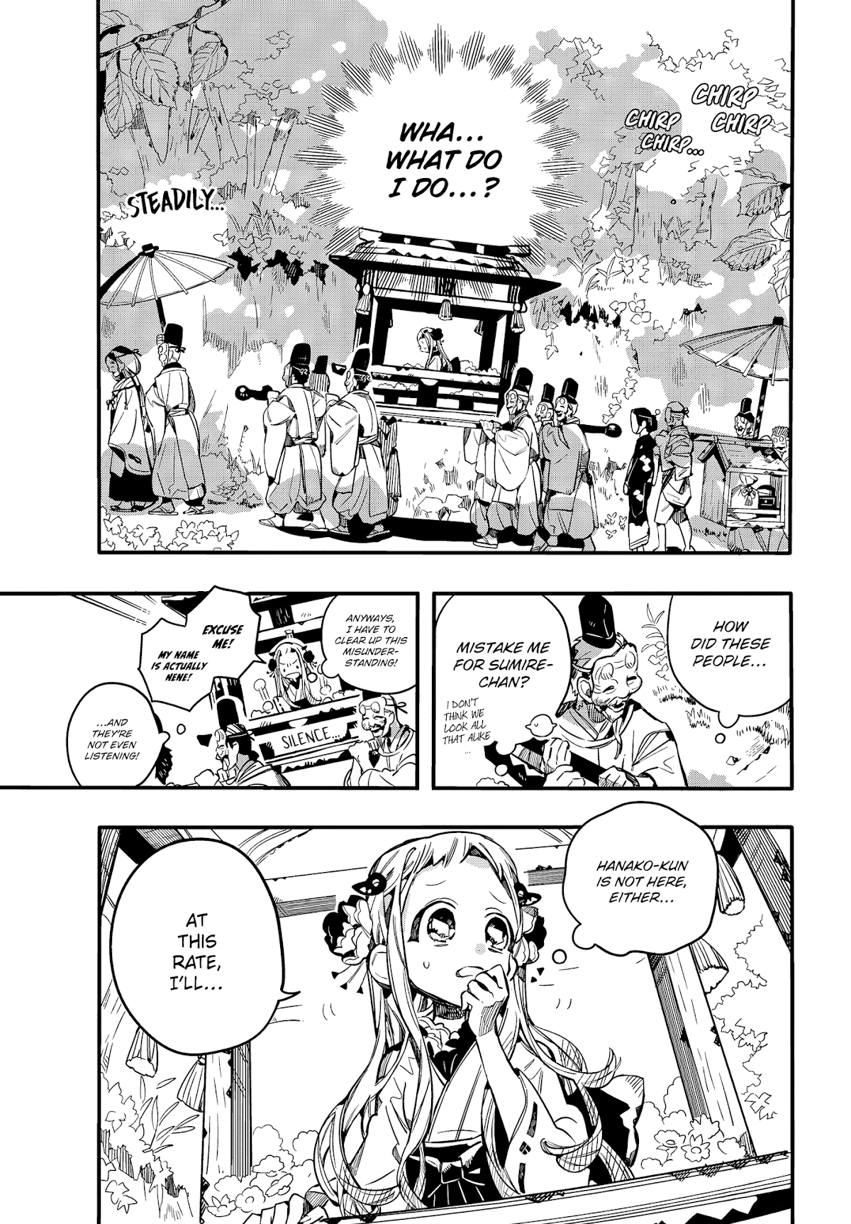 Jibaku Shounen Hanako-kun Chapter 67 page 21 - Chapter 67: Sumire (Part 2)