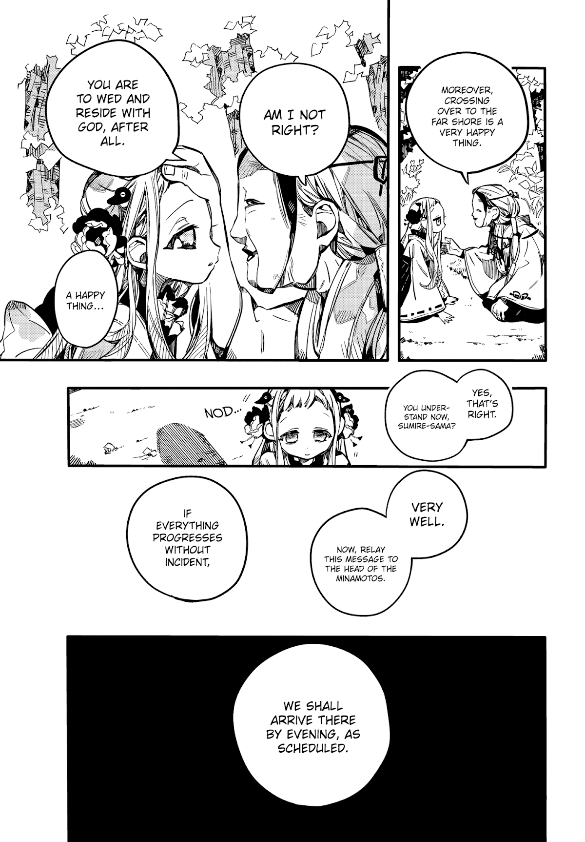 Jibaku Shounen Hanako-kun Chapter 67 page 27 - Chapter 67: Sumire (Part 2)