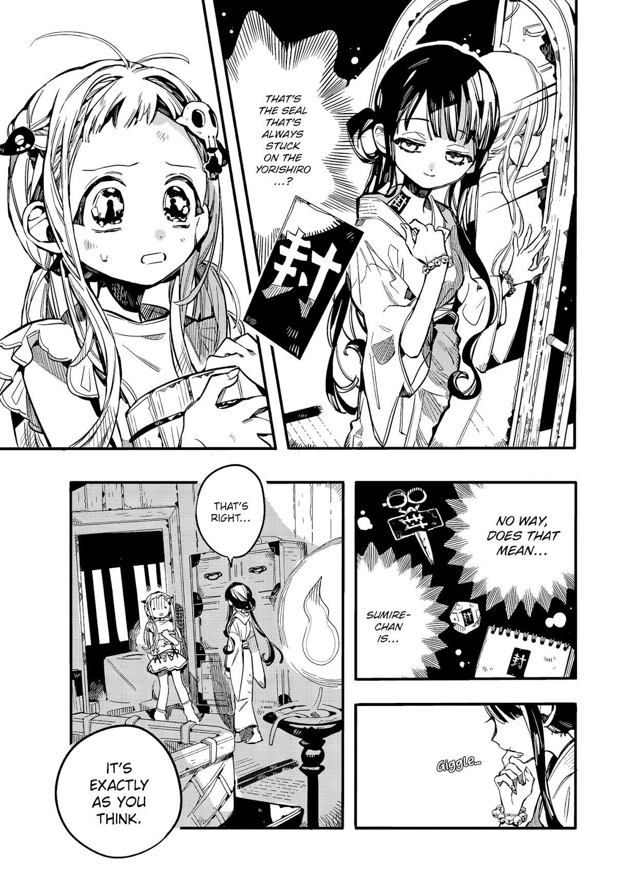 Jibaku Shounen Hanako-kun Chapter 67 page 5 - Chapter 67: Sumire (Part 2)