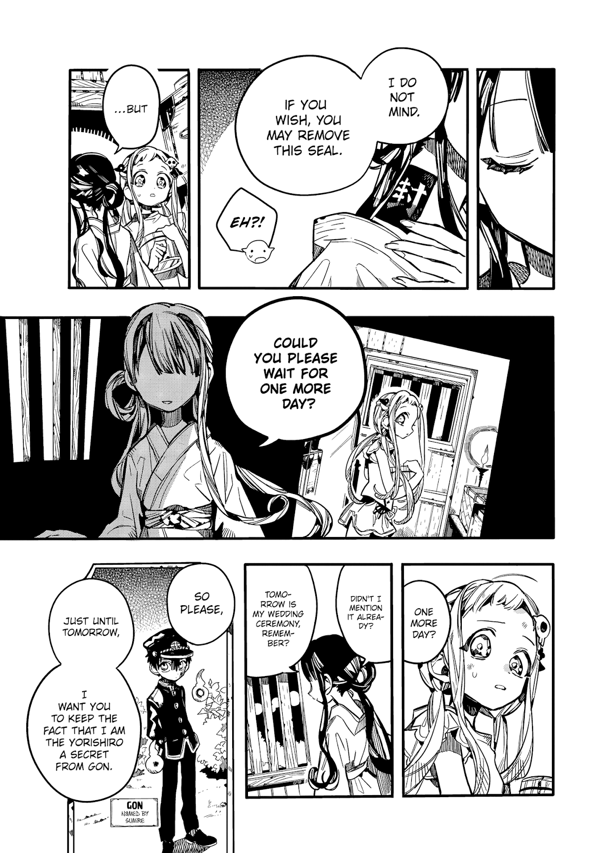 Jibaku Shounen Hanako-kun Chapter 67 page 7 - Chapter 67: Sumire (Part 2)