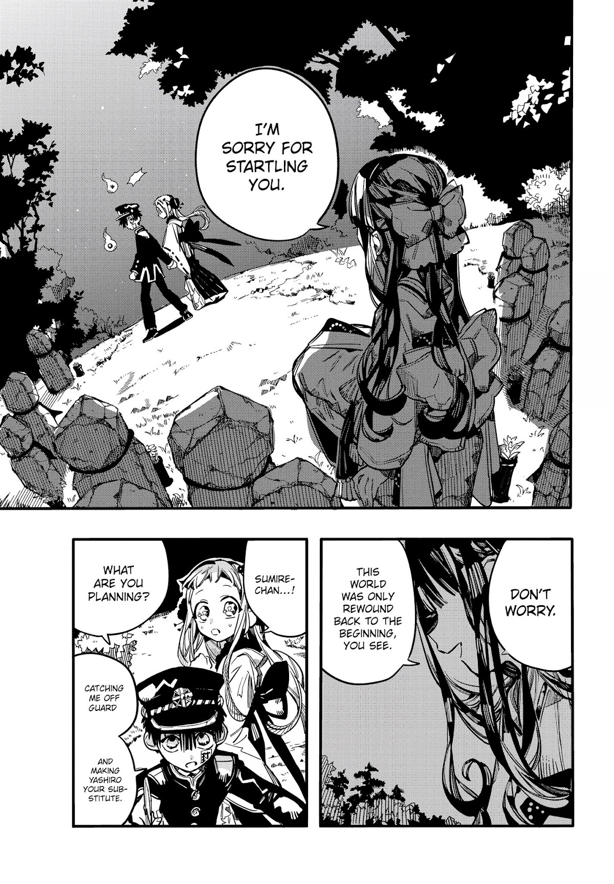 Jibaku Shounen Hanako-kun Chapter 68 page 12 - Chapter 68: Sumire (Part 3)