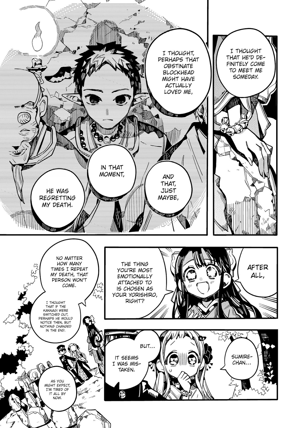 Jibaku Shounen Hanako-kun Chapter 68 page 14 - Chapter 68: Sumire (Part 3)