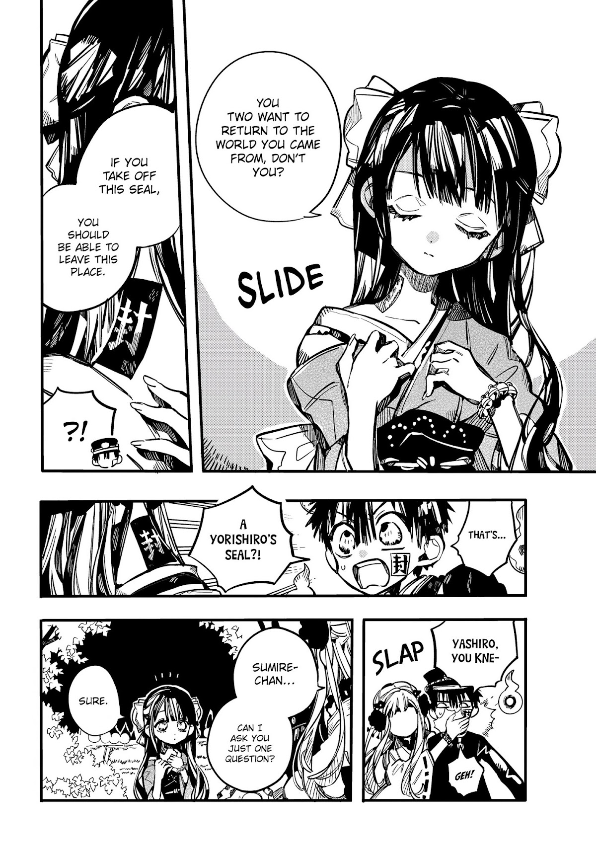 Jibaku Shounen Hanako-kun Chapter 68 page 15 - Chapter 68: Sumire (Part 3)