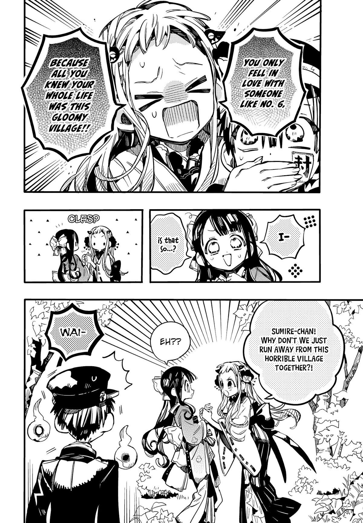 Jibaku Shounen Hanako-kun Chapter 68 page 17 - Chapter 68: Sumire (Part 3)