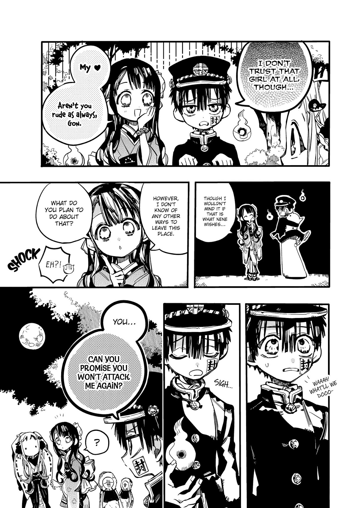 Jibaku Shounen Hanako-kun Chapter 68 page 22 - Chapter 68: Sumire (Part 3)