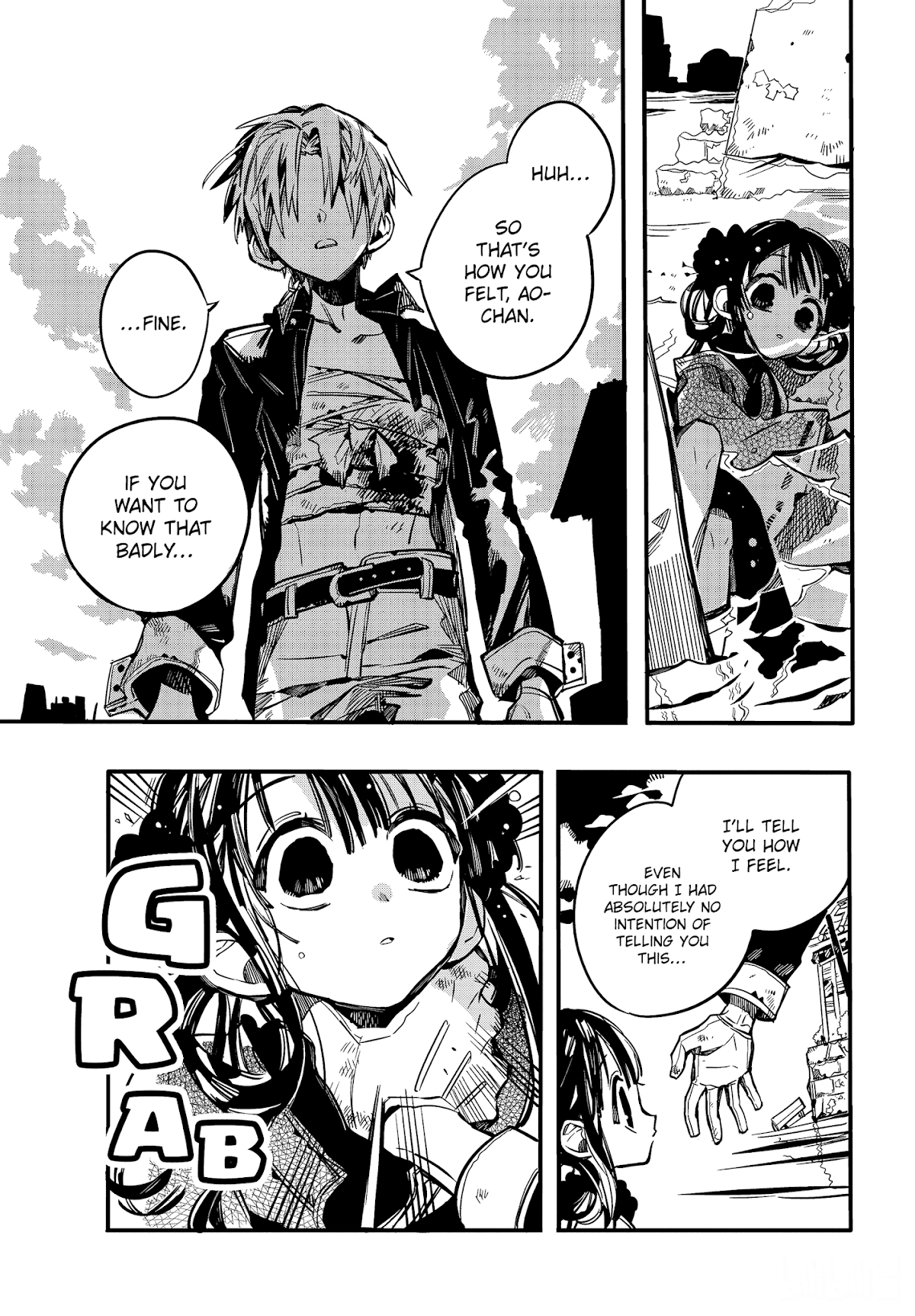 Jibaku Shounen Hanako-kun Chapter 69 page 12 - Chapter 69: Aoi and Akane