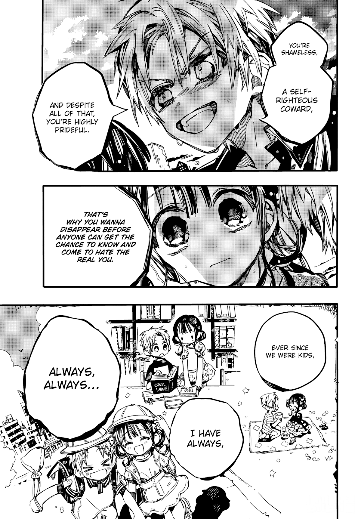 Jibaku Shounen Hanako-kun Chapter 69 page 16 - Chapter 69: Aoi and Akane
