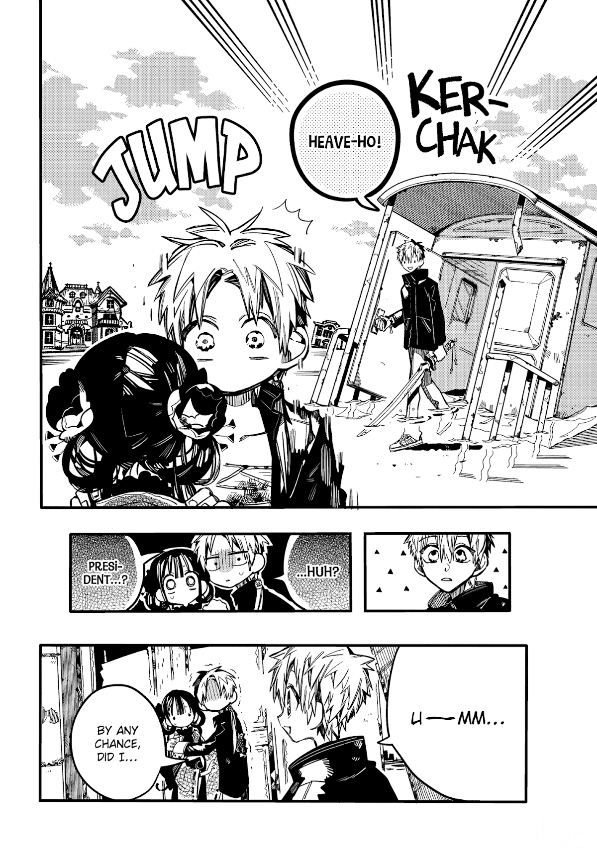 Jibaku Shounen Hanako-kun Chapter 69 page 28 - Chapter 69: Aoi and Akane