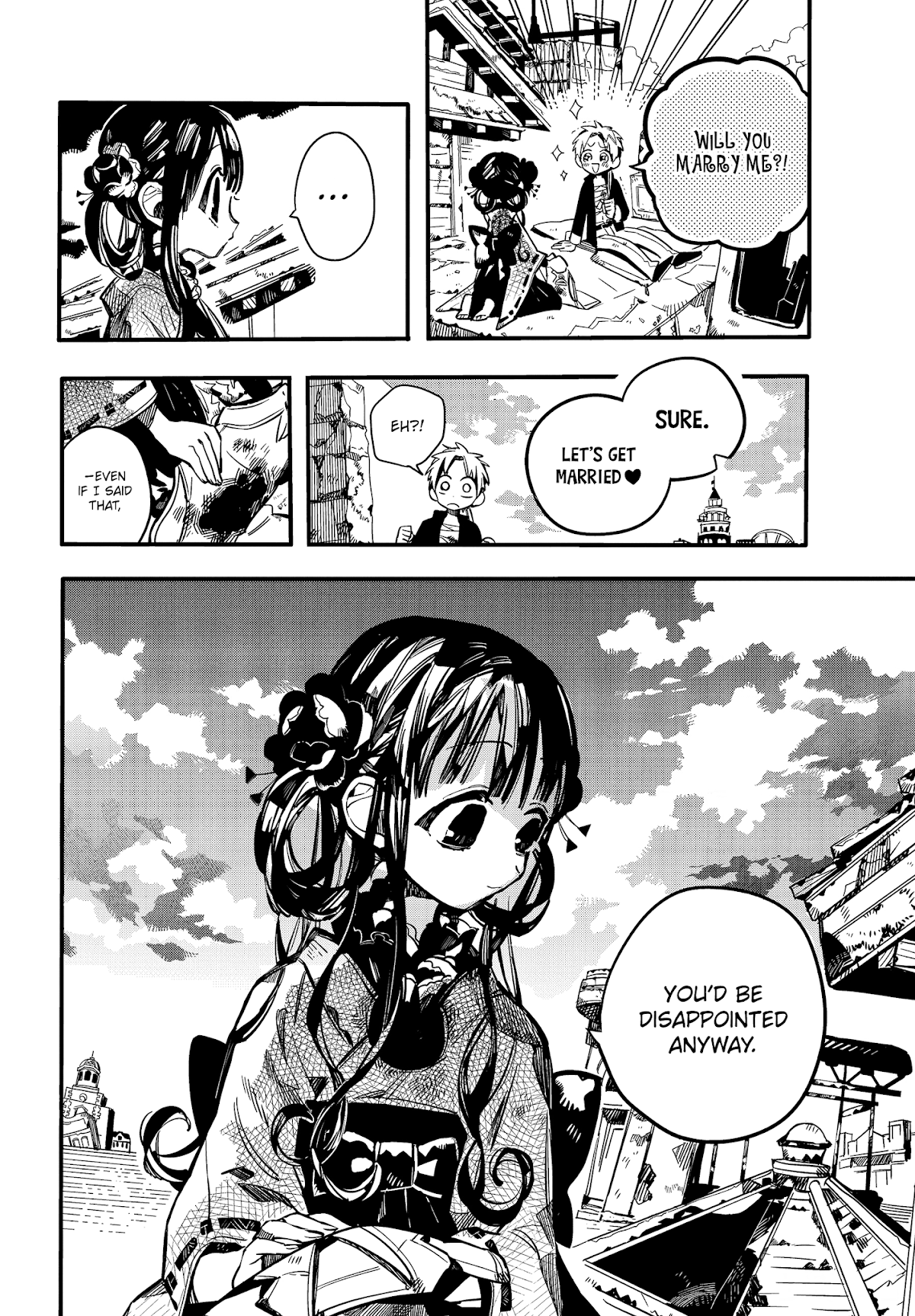 Jibaku Shounen Hanako-kun Chapter 69 page 5 - Chapter 69: Aoi and Akane