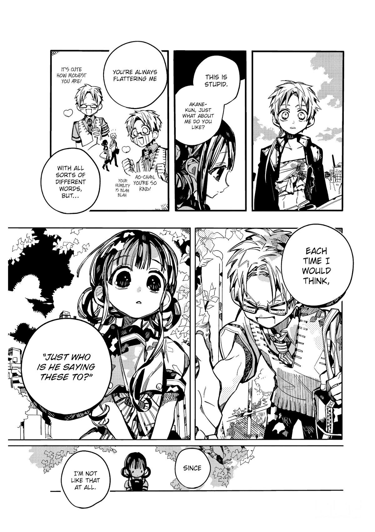 Jibaku Shounen Hanako-kun Chapter 69 page 6 - Chapter 69: Aoi and Akane