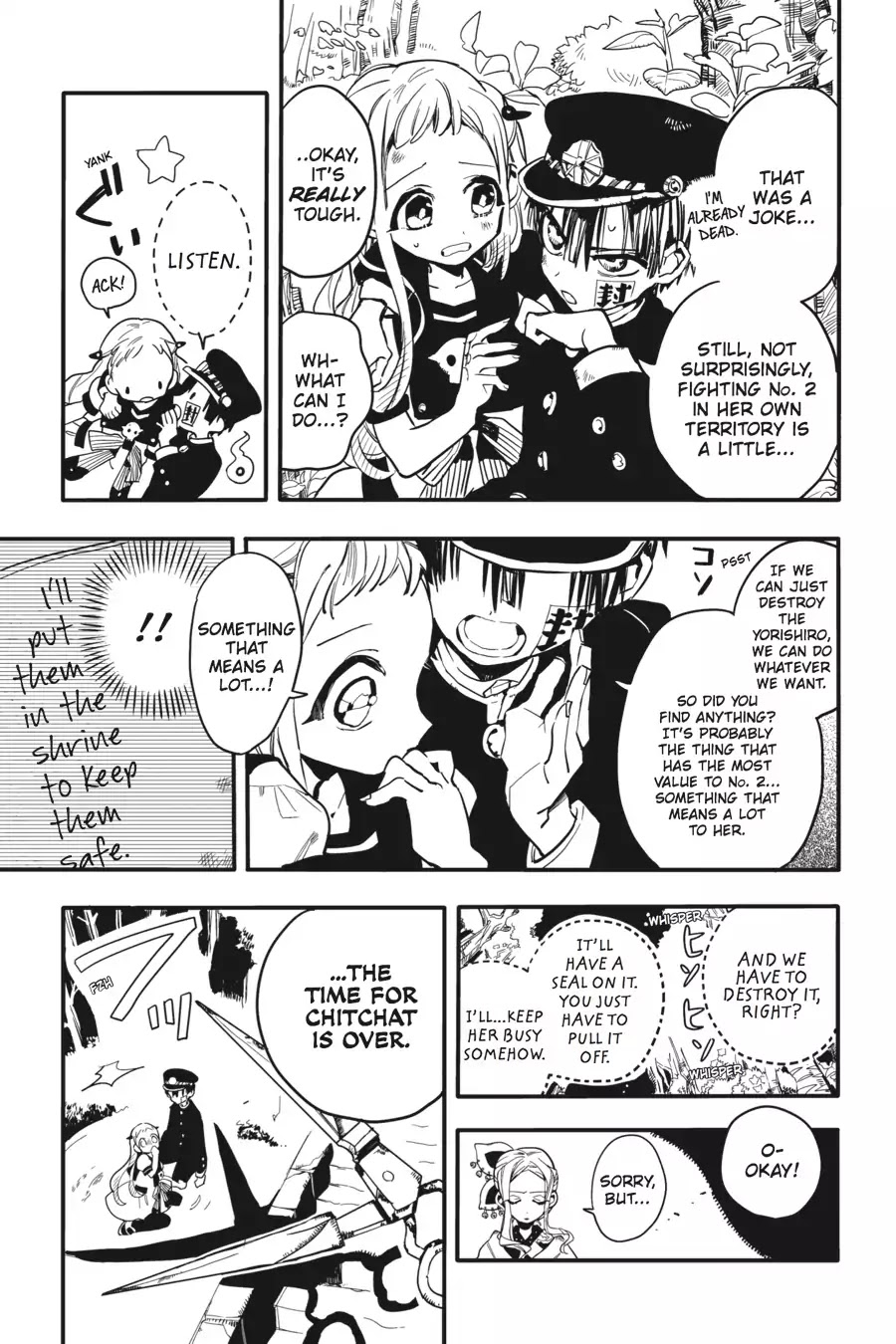 Jibaku Shounen Hanako-kun Chapter 7 page 19 - Chapter 7