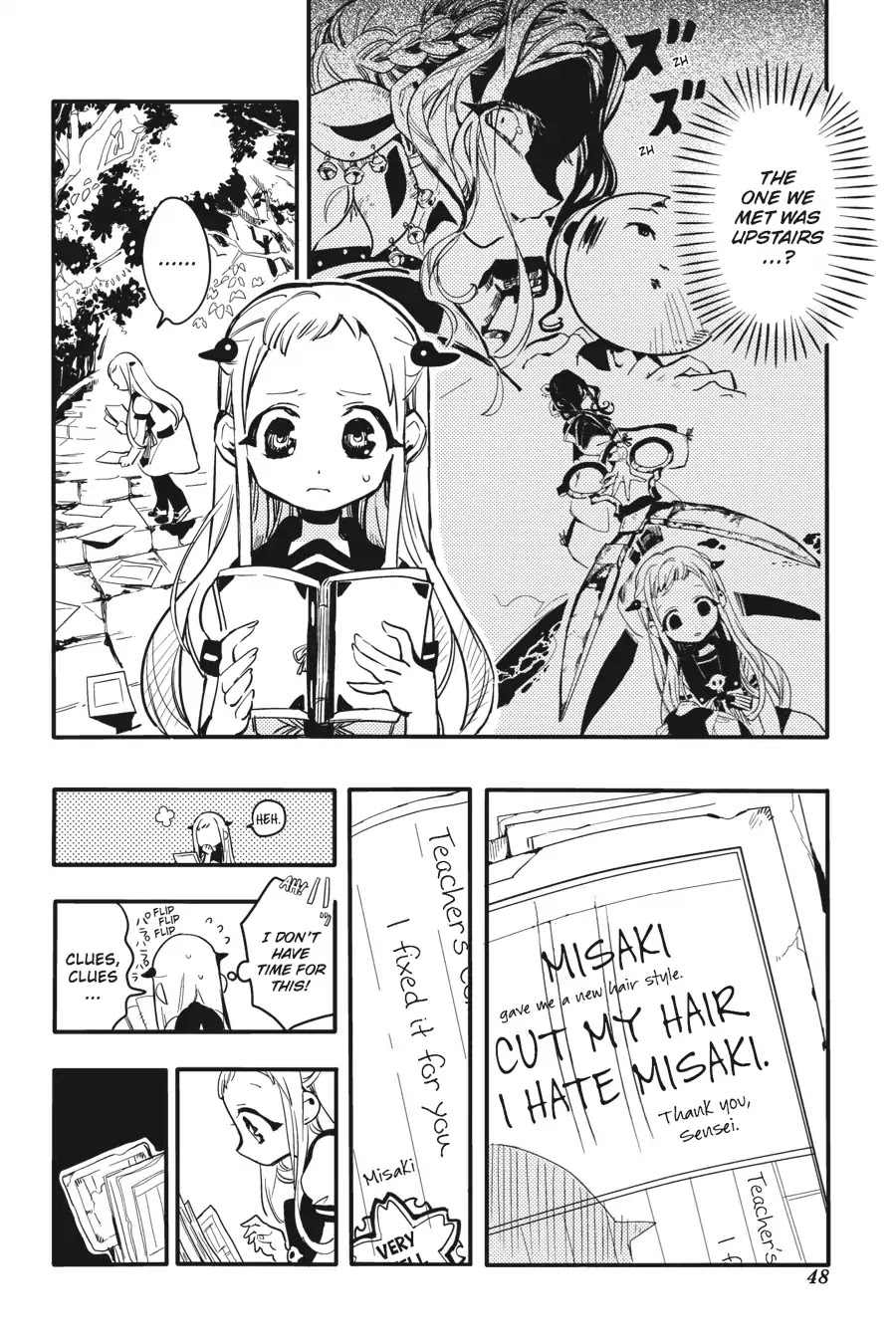 Jibaku Shounen Hanako-kun Chapter 7 page 8 - Chapter 7