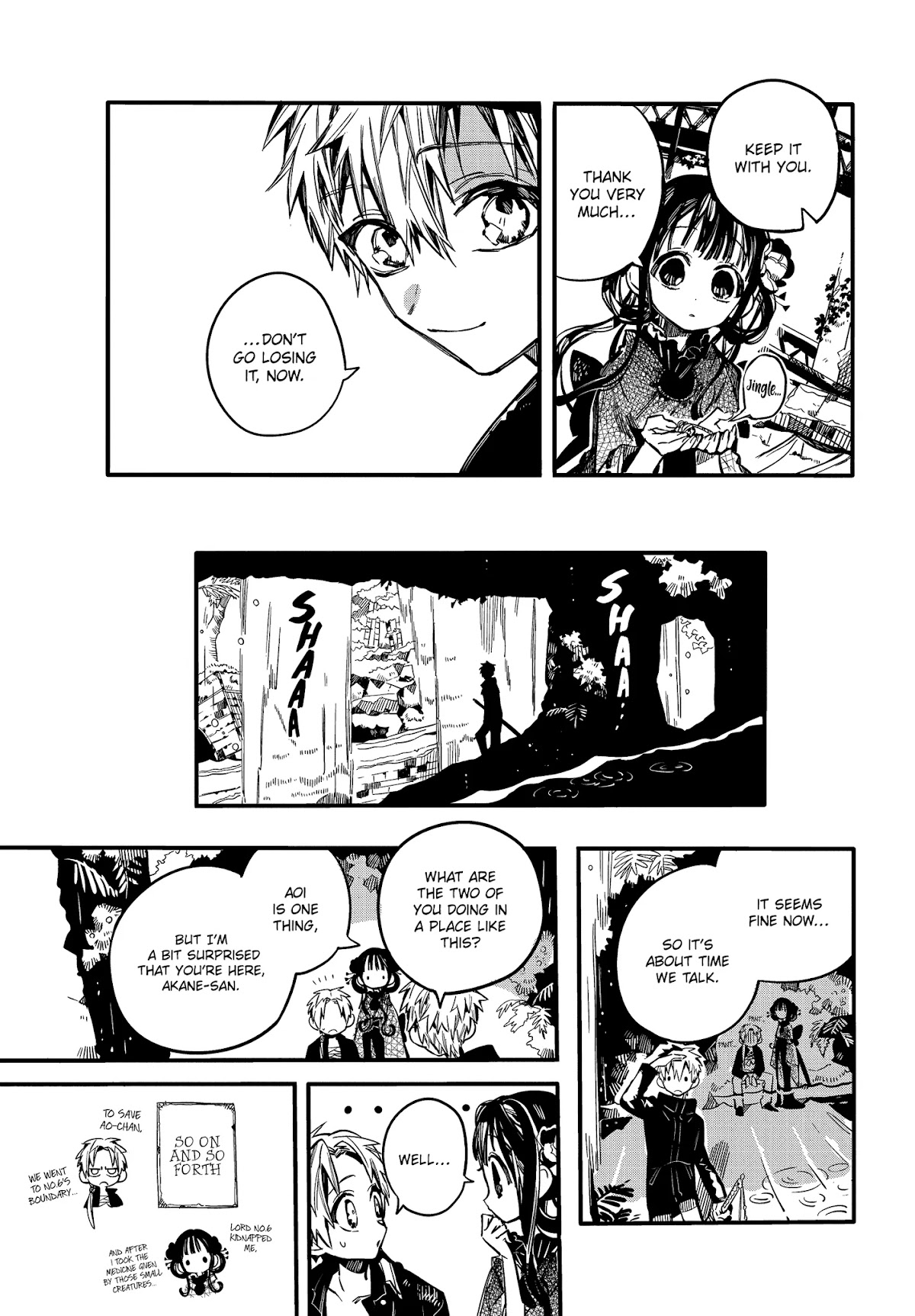 Jibaku Shounen Hanako-kun Chapter 70 page 11 - Chapter 70: Akane and Aoi (Part 2)
