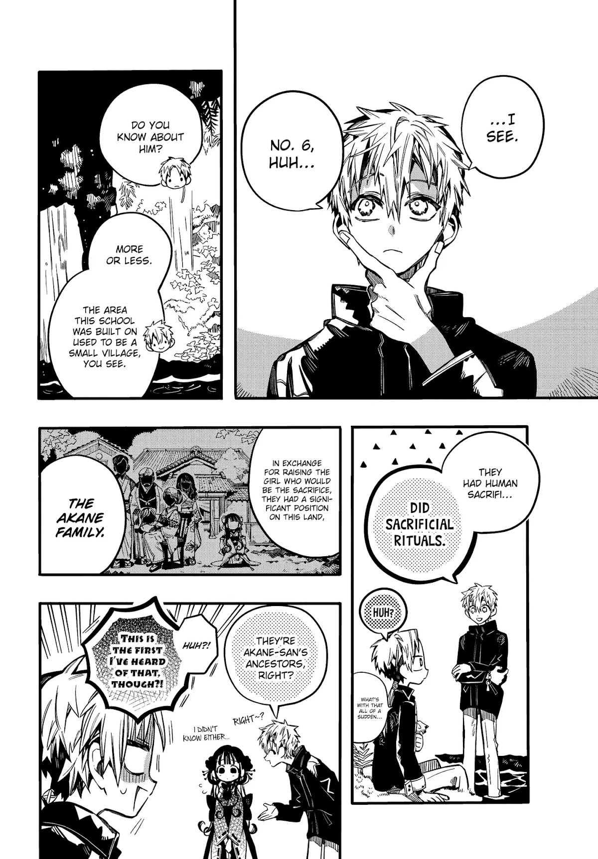 Jibaku Shounen Hanako-kun Chapter 70 page 12 - Chapter 70: Akane and Aoi (Part 2)