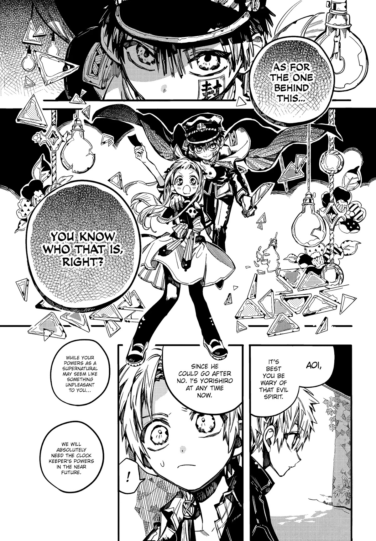 Jibaku Shounen Hanako-kun Chapter 70 page 15 - Chapter 70: Akane and Aoi (Part 2)