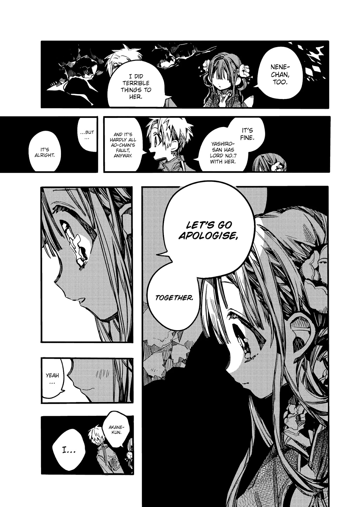 Jibaku Shounen Hanako-kun Chapter 70 page 20 - Chapter 70: Akane and Aoi (Part 2)