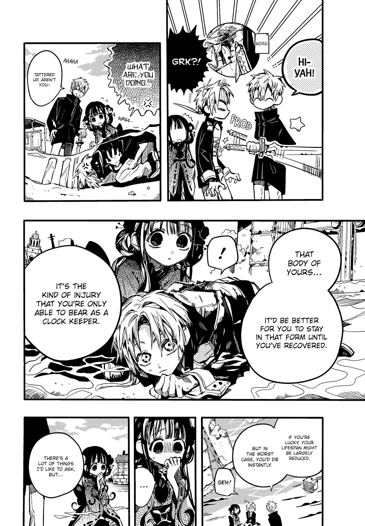 Jibaku Shounen Hanako-kun Chapter 70 page 6 - Chapter 70: Akane and Aoi (Part 2)