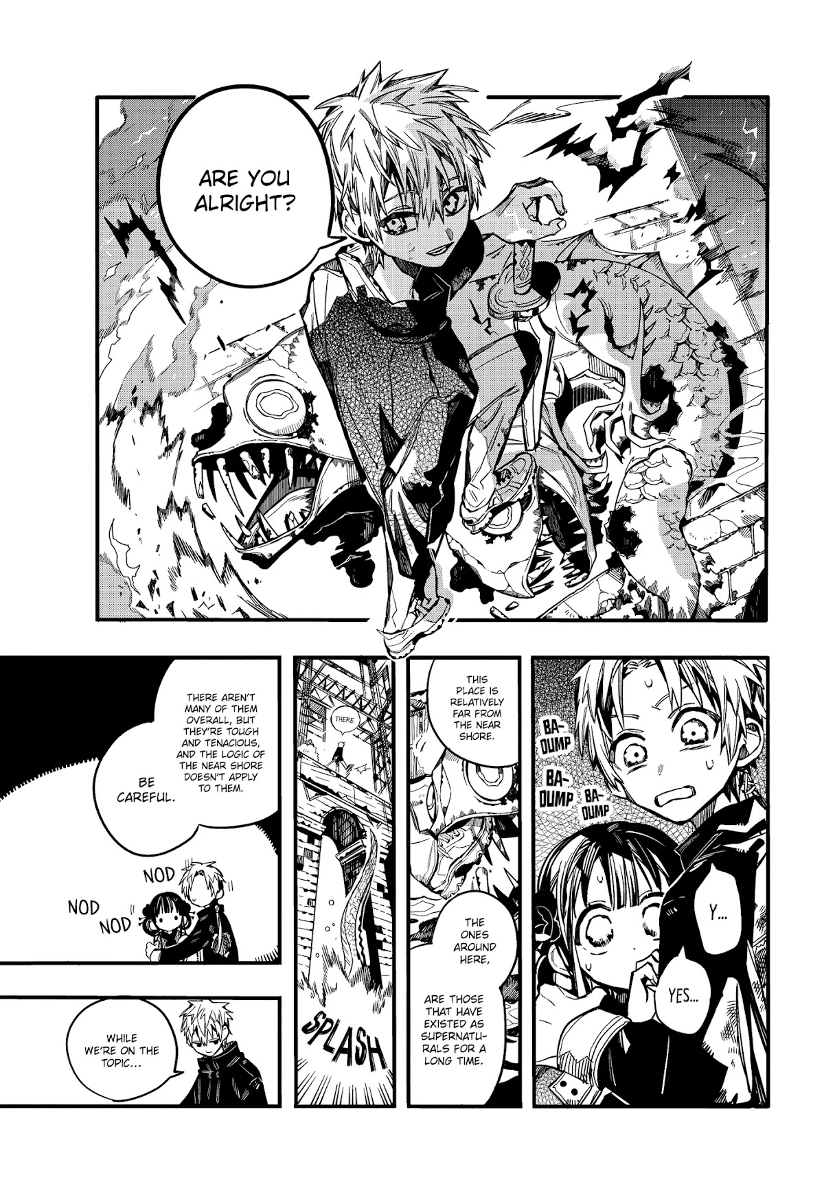 Jibaku Shounen Hanako-kun Chapter 70 page 9 - Chapter 70: Akane and Aoi (Part 2)