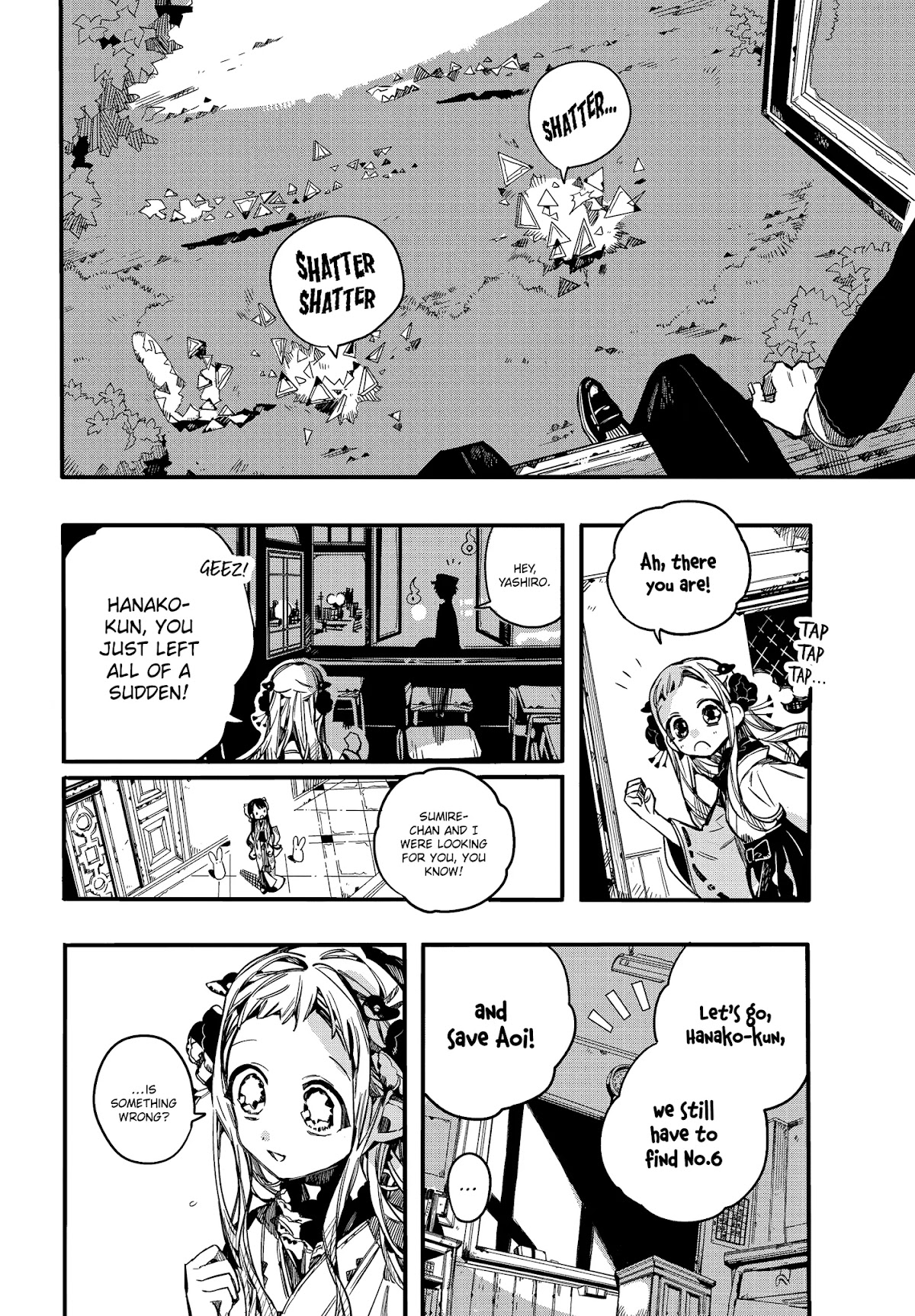 Jibaku Shounen Hanako-kun Chapter 71 page 15 - Chapter 71: Severance