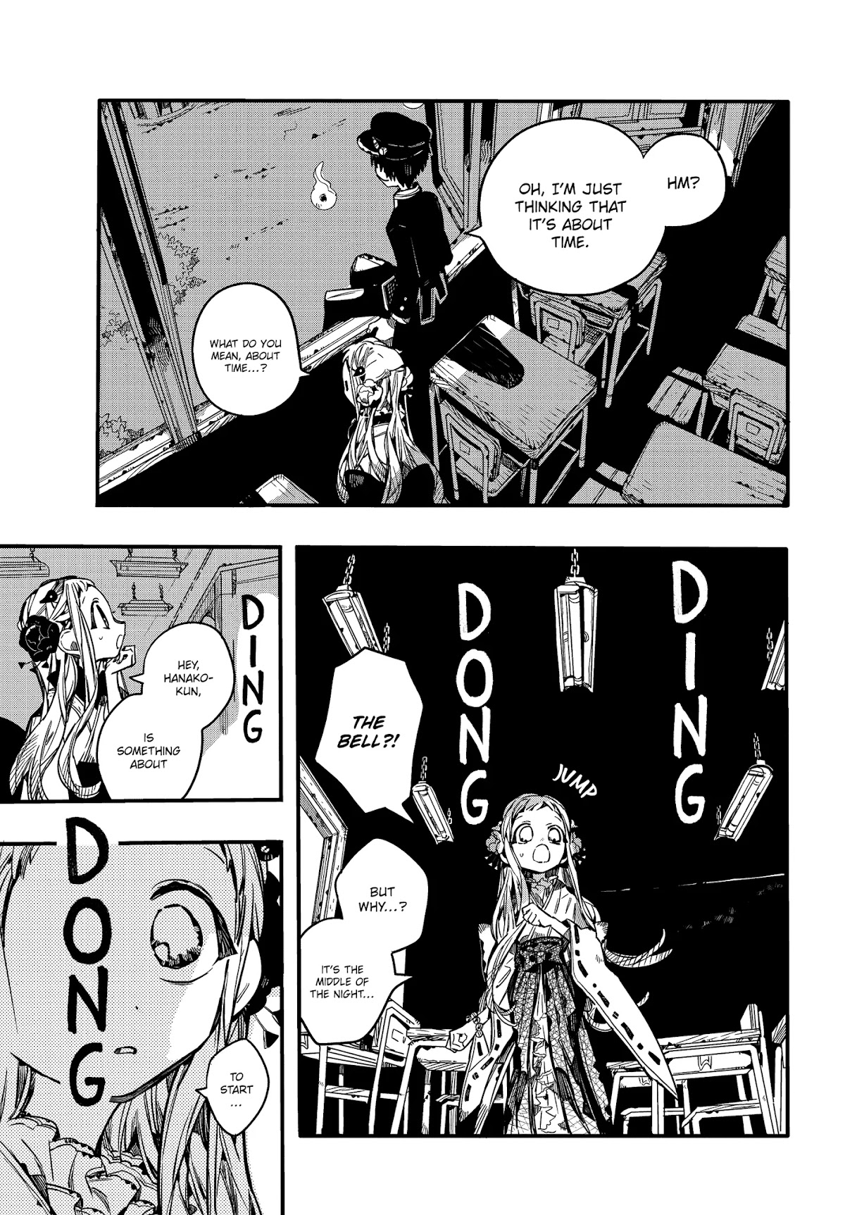 Jibaku Shounen Hanako-kun Chapter 71 page 16 - Chapter 71: Severance