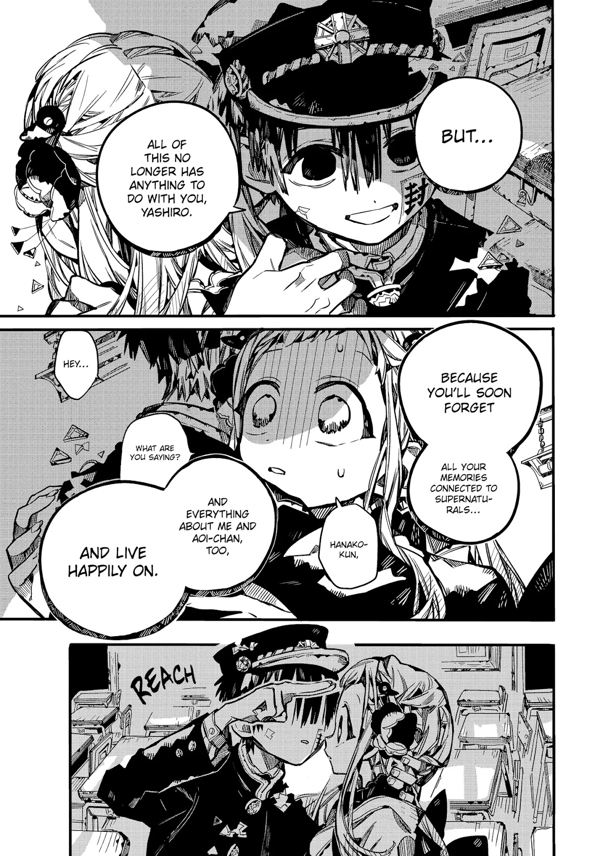 Jibaku Shounen Hanako-kun Chapter 71 page 20 - Chapter 71: Severance