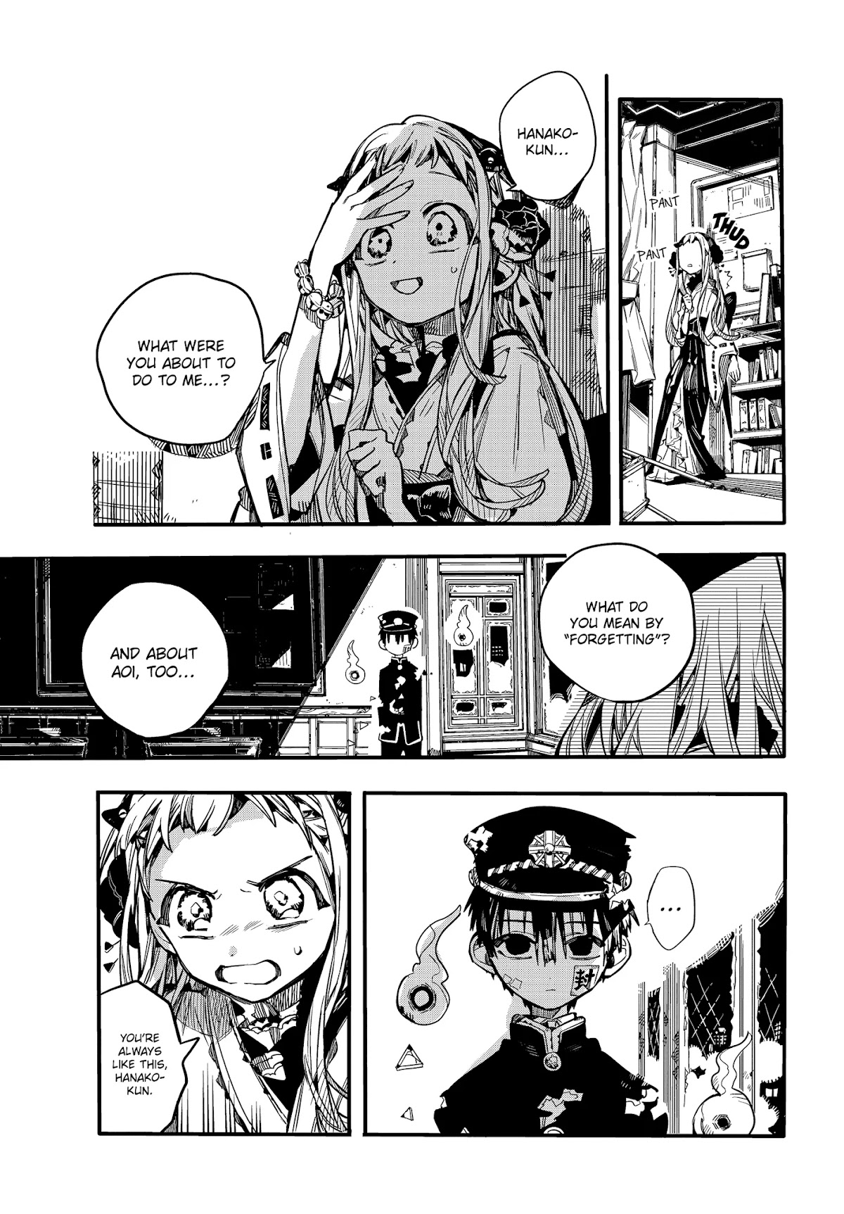 Jibaku Shounen Hanako-kun Chapter 71 page 22 - Chapter 71: Severance