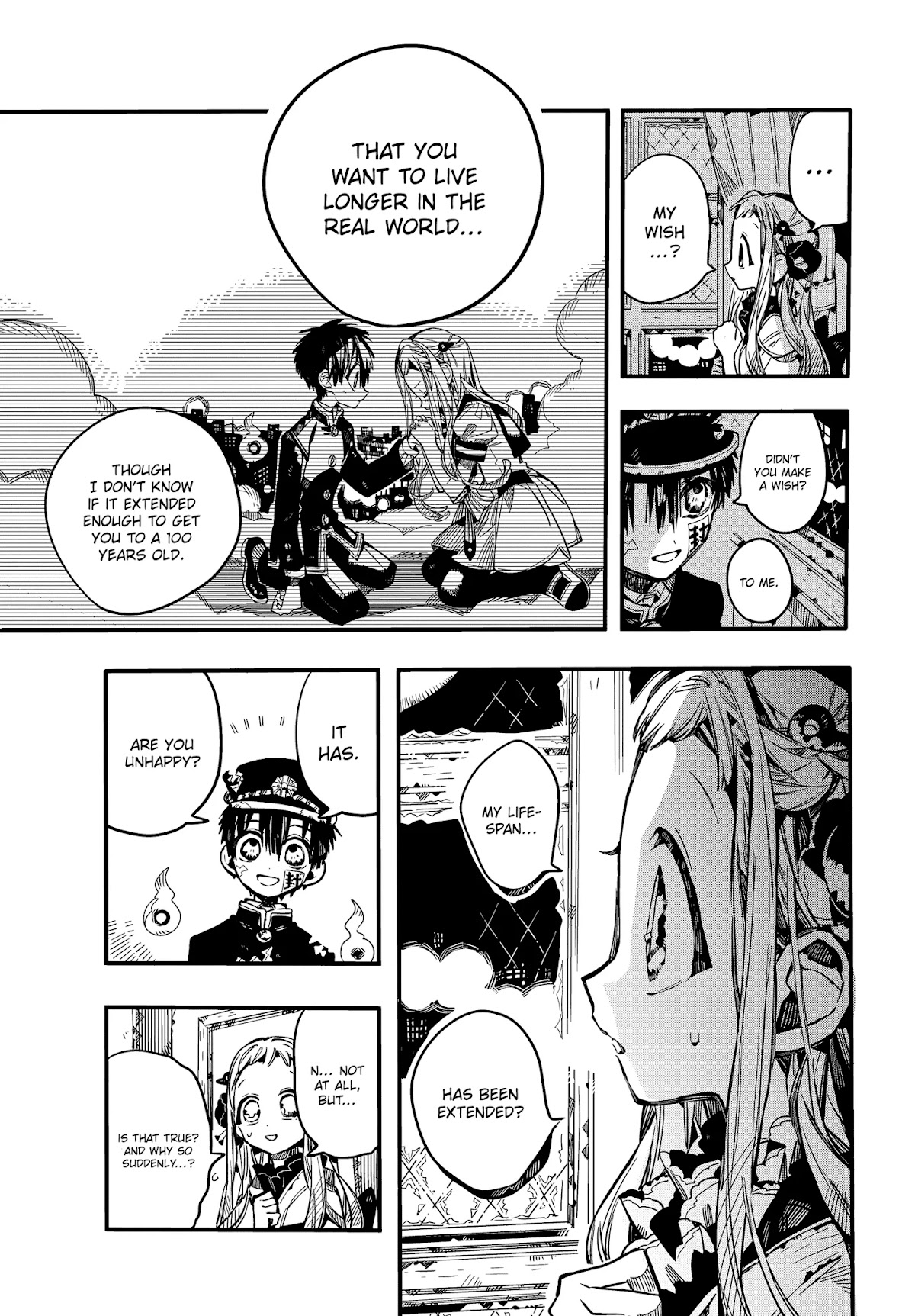 Jibaku Shounen Hanako-kun Chapter 71 page 24 - Chapter 71: Severance