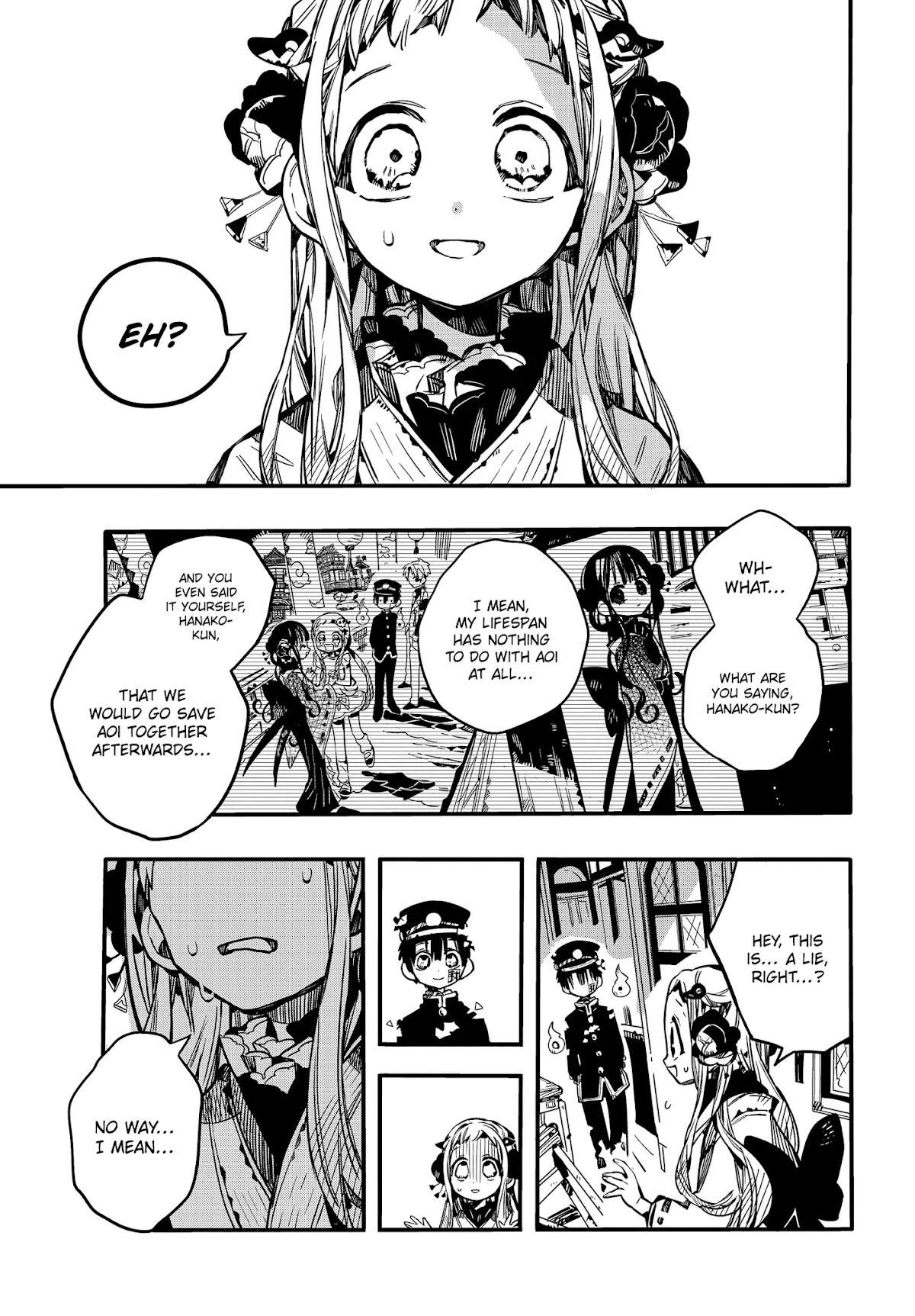 Jibaku Shounen Hanako-kun Chapter 71 page 26 - Chapter 71: Severance