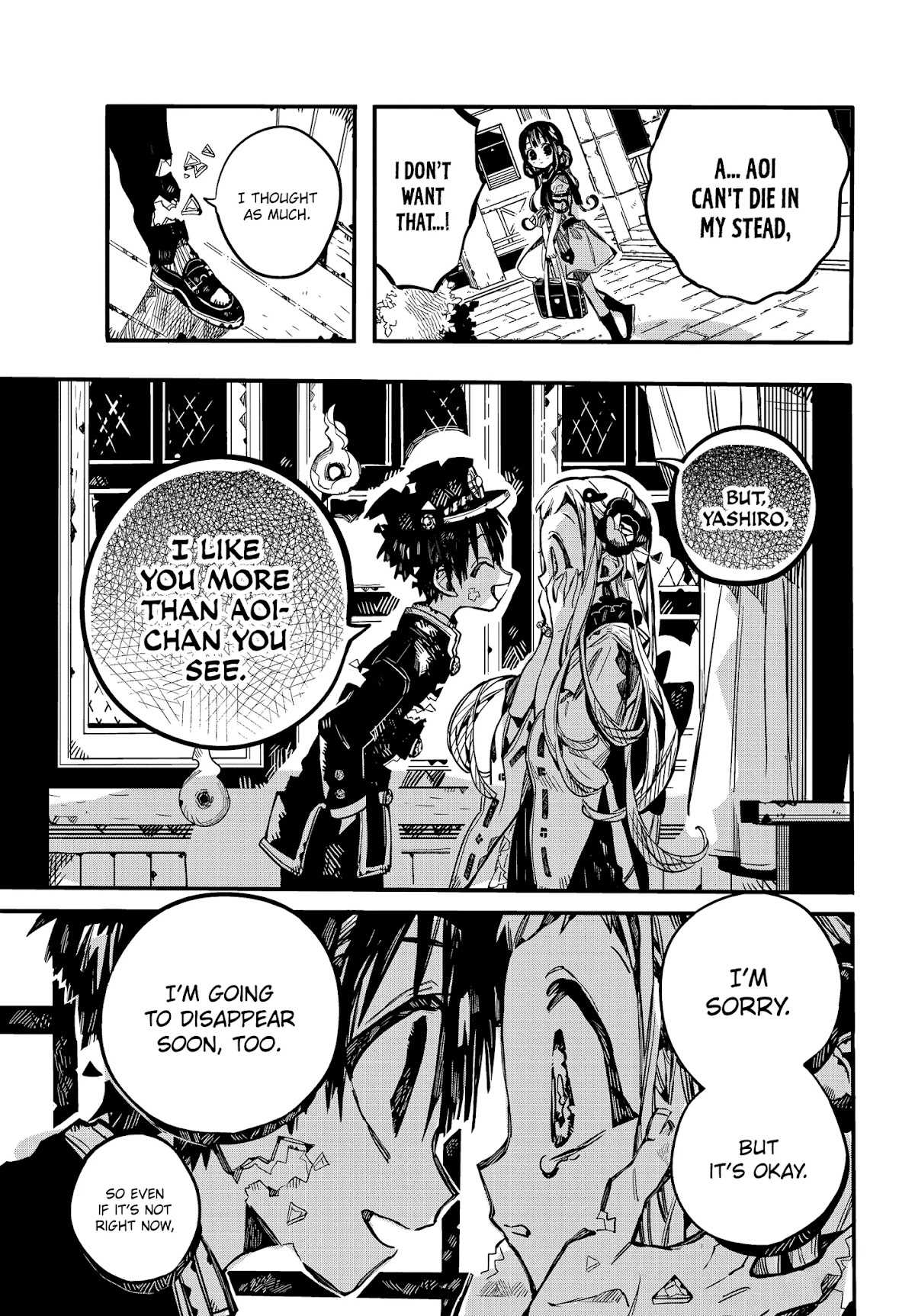 Jibaku Shounen Hanako-kun Chapter 71 page 28 - Chapter 71: Severance