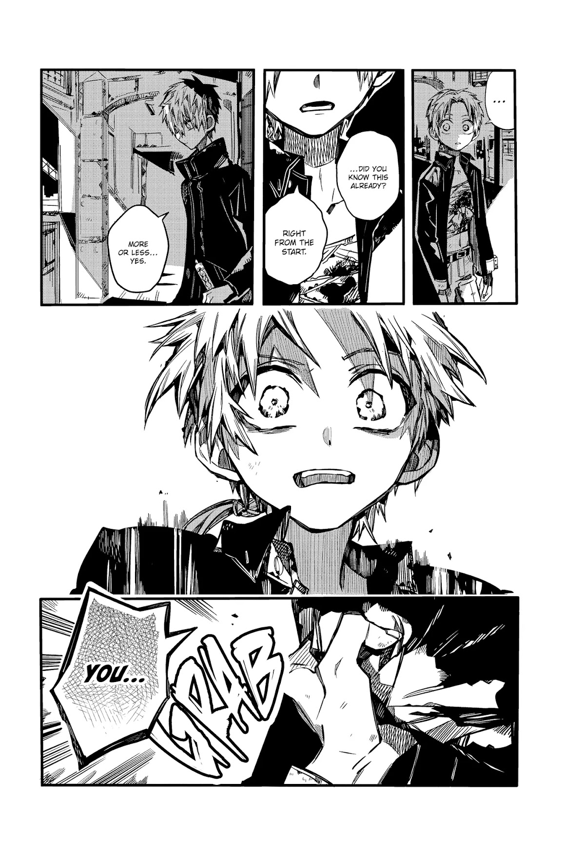 Jibaku Shounen Hanako-kun Chapter 71 page 5 - Chapter 71: Severance