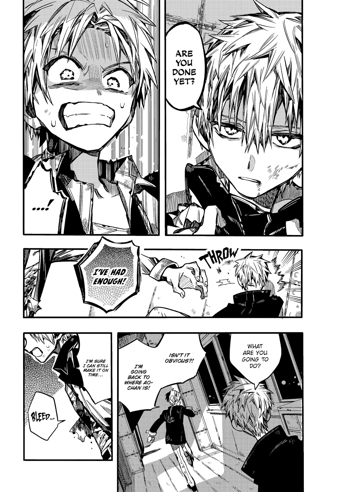 Jibaku Shounen Hanako-kun Chapter 71 page 7 - Chapter 71: Severance