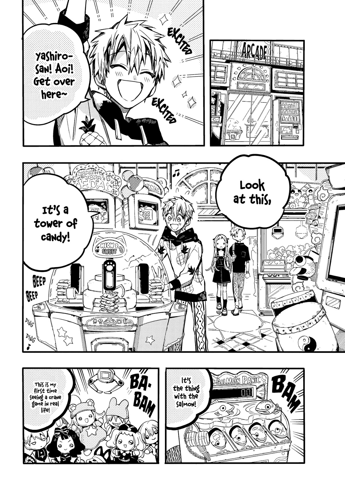 Jibaku Shounen Hanako-kun Chapter 72 page 14 - Chapter 72: Day Off
