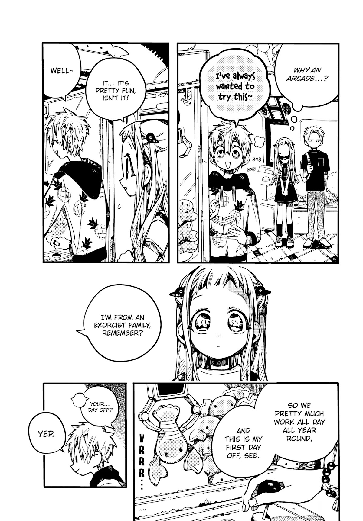Jibaku Shounen Hanako-kun Chapter 72 page 15 - Chapter 72: Day Off
