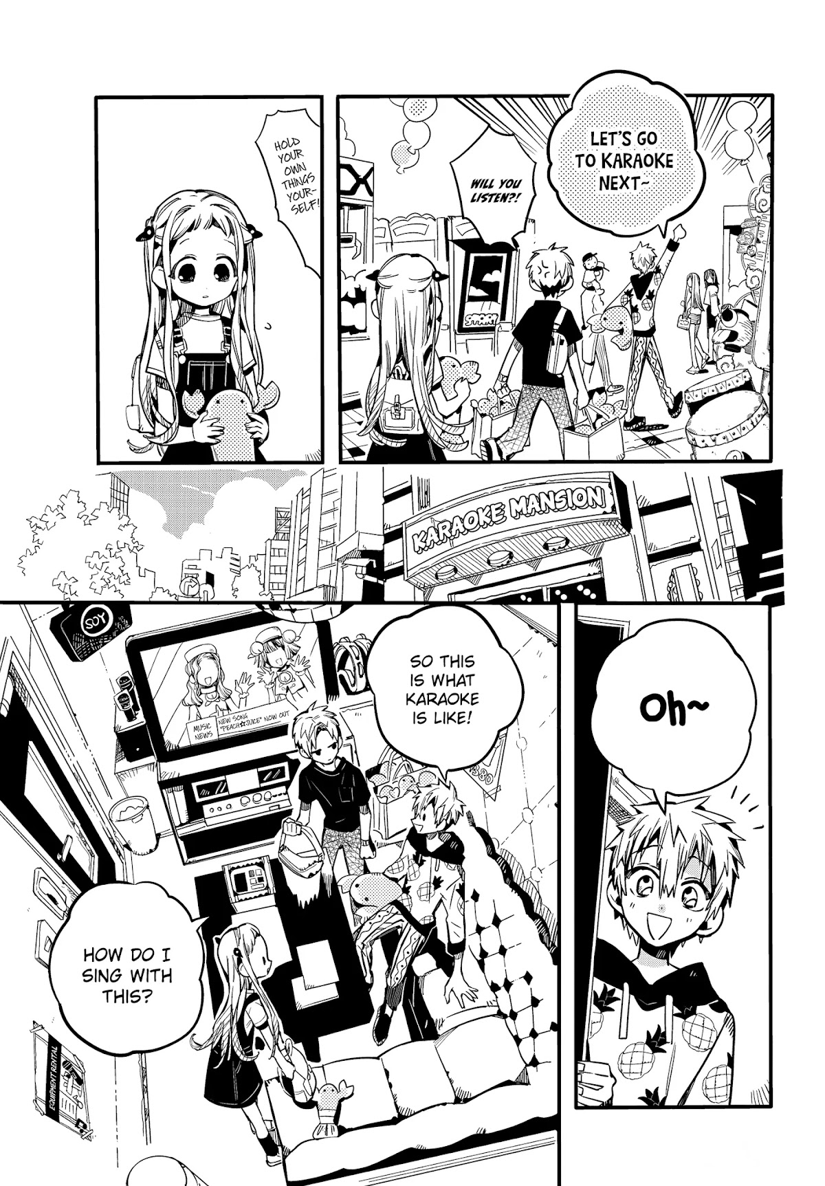 Jibaku Shounen Hanako-kun Chapter 72 page 19 - Chapter 72: Day Off