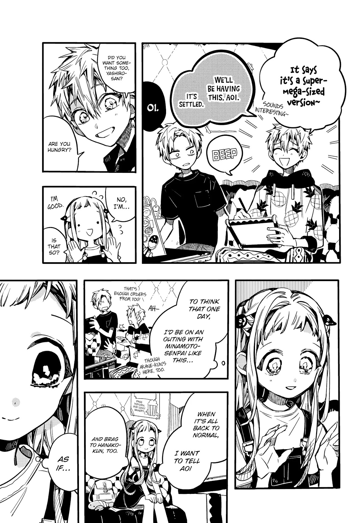 Jibaku Shounen Hanako-kun Chapter 72 page 21 - Chapter 72: Day Off