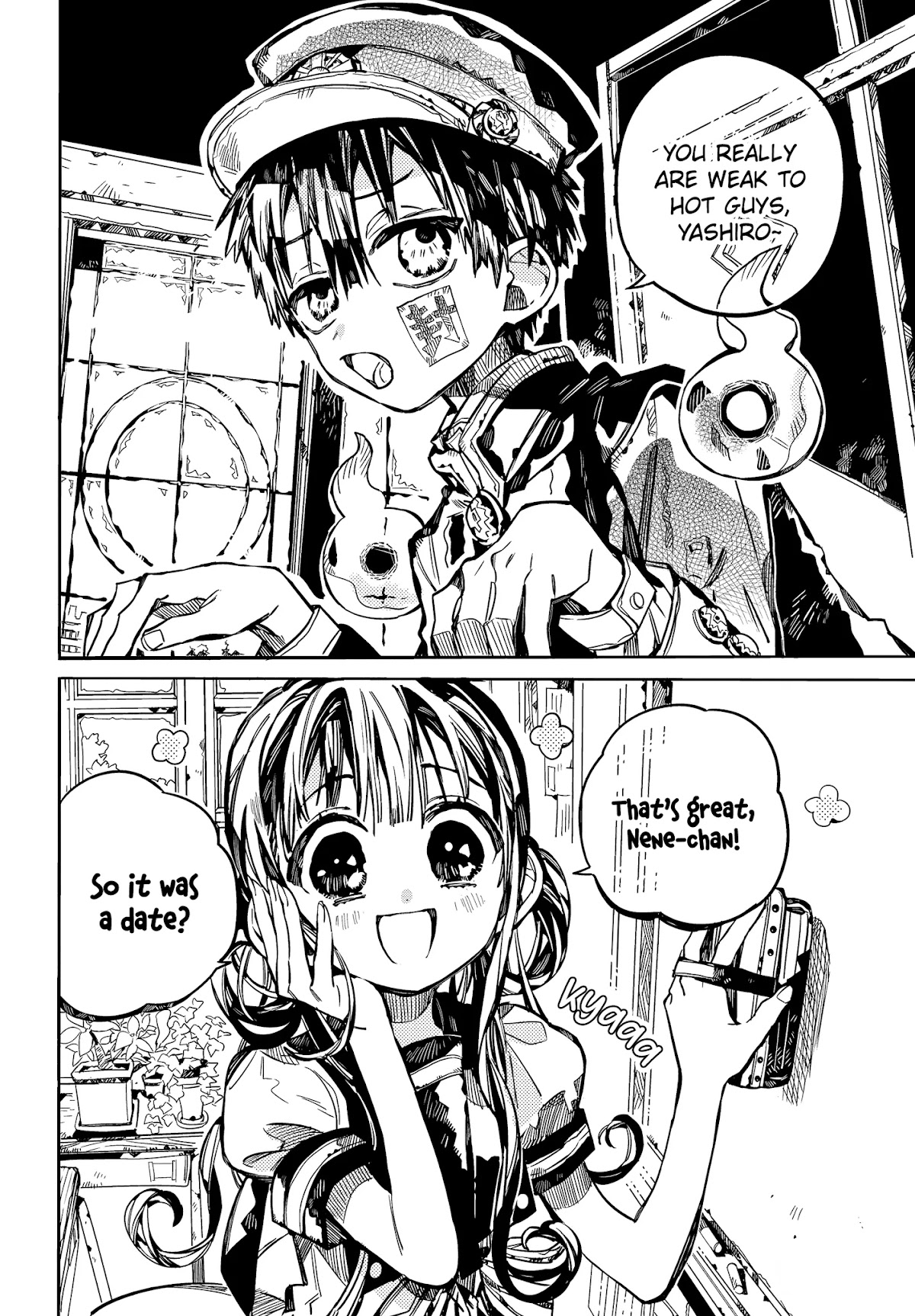 Jibaku Shounen Hanako-kun Chapter 72 page 22 - Chapter 72: Day Off