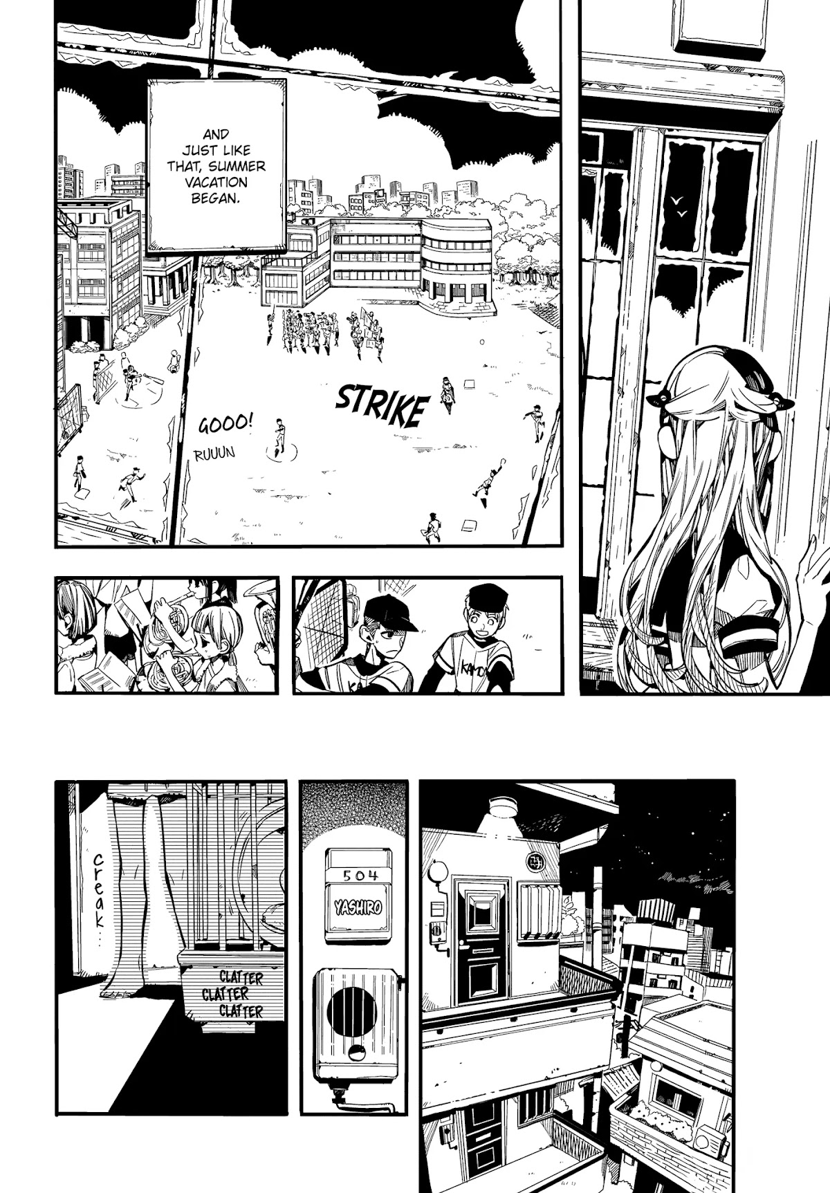 Jibaku Shounen Hanako-kun Chapter 72 page 8 - Chapter 72: Day Off