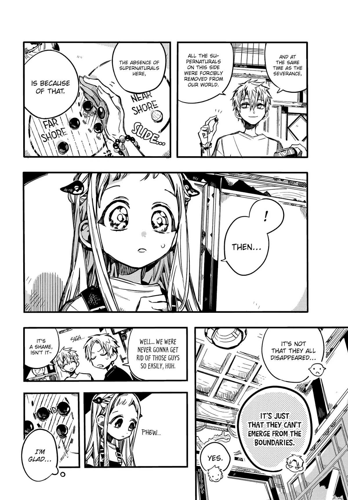 Jibaku Shounen Hanako-kun Chapter 73 page 11 - Chapter 73: At the Minamoto House
