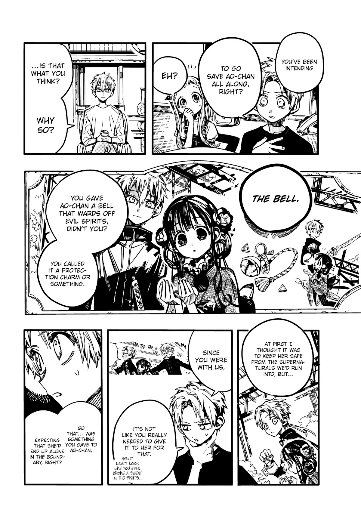 Jibaku Shounen Hanako-kun Chapter 73 page 17 - Chapter 73: At the Minamoto House